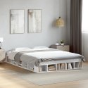 Rama łóżka, biała, 150x200 cm, materiał drewnopochodny Lumarko!