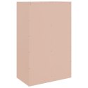 Szafka boczna, różowa, 67x39x107 cm, stal Lumarko!