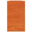 VidaXL Donica ogrodowa, woskowy brąz, 90x40x72,5 cm, drewno sosnowe