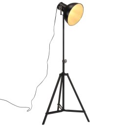 VidaXL Lampa stojąca, 25 W, czarna, 61x61x90/150 cm, E27
