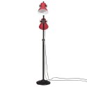 Lampa stojąca, 25 W, postarzany czerwony, 25x25x90/160 cm, E27 Lumarko!