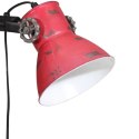 Lampa stojąca, 25 W, postarzany czerwony, 25x25x90/160 cm, E27 Lumarko!