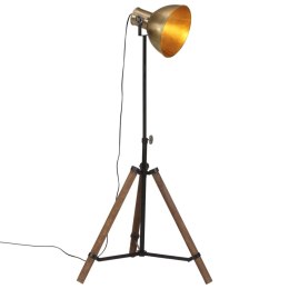 Lampa stojąca, 25 W, antyczny mosiądz, 75x75x90-150 cm, E27 Lumarko!