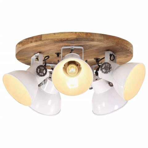 Lampa sufitowa 25 W, biała, 50x50x25 cm, E27 Lumarko!