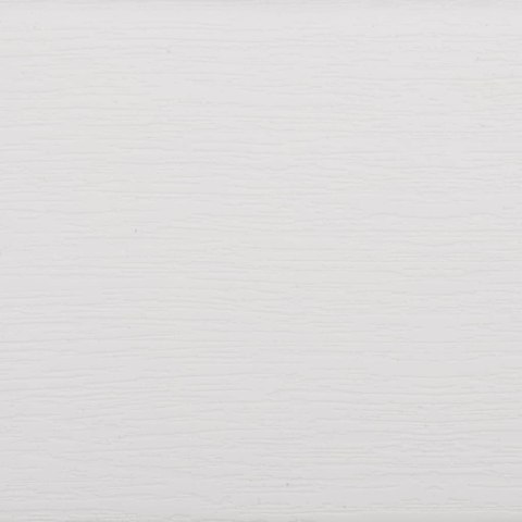 VidaXL Ławka ogrodowa, biała, 110x52x71 cm, polipropylen