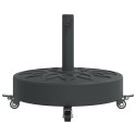 VidaXL Podstawa do parasola, z kółkami, do słupków Ø38/48 mm, 27 kg