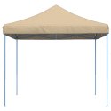 Składany namiot imprezowy typu pop-up, beżowy, 292x292x315 cm Lumarko!