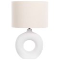 Lampa stołowa ceramiczna biała VENTA