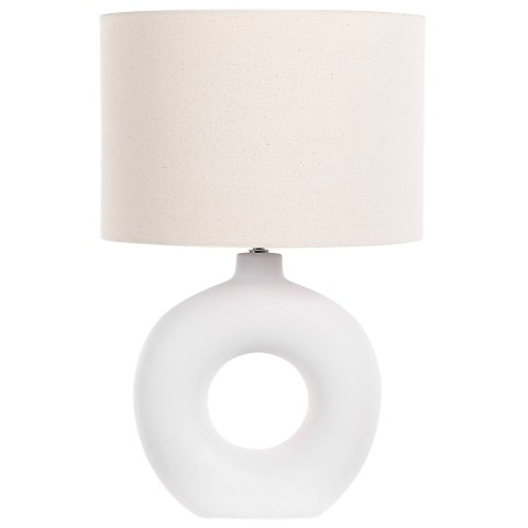 Lampa stołowa ceramiczna biała VENTA