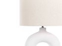 Lampa stołowa ceramiczna biała VENTA