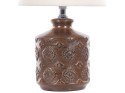 Lampa stołowa ceramiczna miedziana ROSANNA