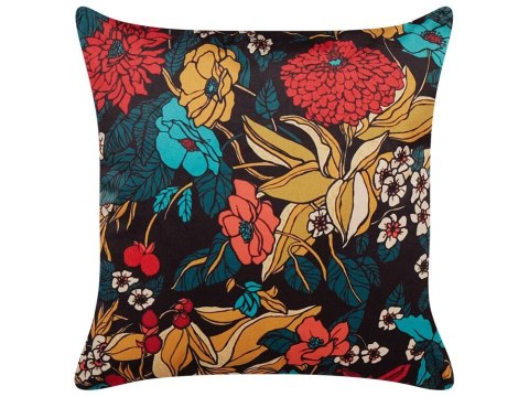 Zestaw 2 poduszek dekoracyjnych w kwiaty 45 x 45 cm wielokolorowy PROTEA