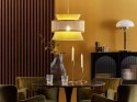 Lampa wisząca naturalna z zielonym LUYANO Lumarko!
