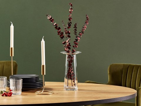 Szkło Wazon na kwiaty 26 Przezroczysty MANNA