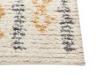Dywan bawełniany 160 x 230 cm beżowo-żółty KADAPA