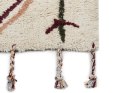 Dywan bawełniany 160 x 230 cm beżowy CORUM
