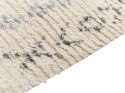 Dywan bawełniany 80 x 150 cm beżowy DISPUR
