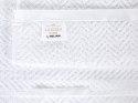 Komplet 9 ręczników bawełnianych frotte biały MITIARO Lumarko!