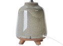 Lampa stołowa ceramiczna szara FAJARDO