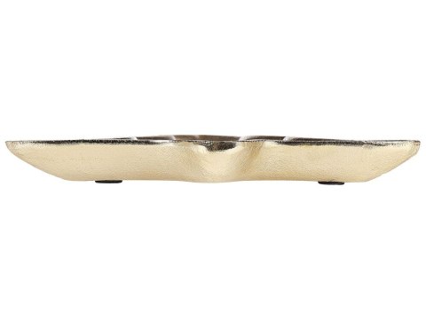 Zestaw 2 pater dekoracyjnych choinka złoty DURIAN