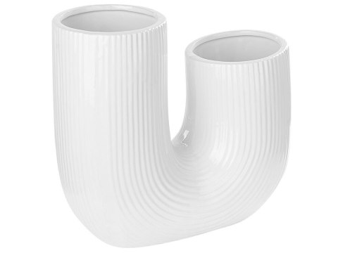 Kamionka Wazon na kwiaty 23 Biały MITILINI