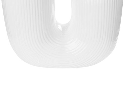 Kamionka Wazon na kwiaty 23 Biały MITILINI