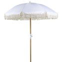 Parasol ogrodowy ⌀ 150 cm biały MONDELLO Lumarko!