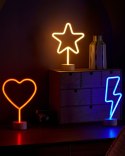 Zestaw 3 neonów LED wielokolorowy FLORETTA Lumarko!