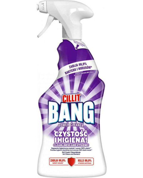 Cillit Bang Spray Czystość I Higiena 750ml Biały