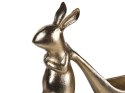 Patera dekoracyjna królik złota PROGO