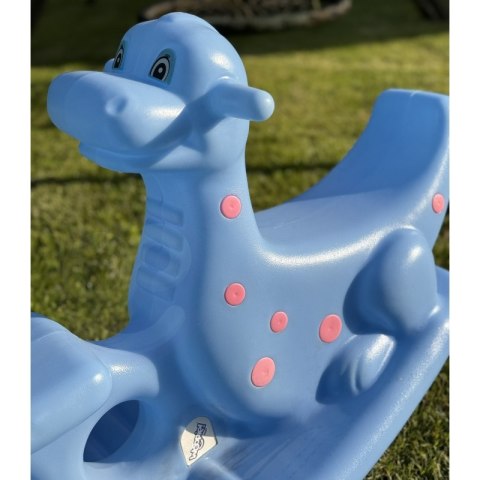 WOOPIE Bujak Wieloosobowy Dino Huśtawka Równoważna Niebieska Lumarko!