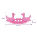 Bujak Wieloosobowy Dino Huśtawka Równoważna Różowa Lumarko!