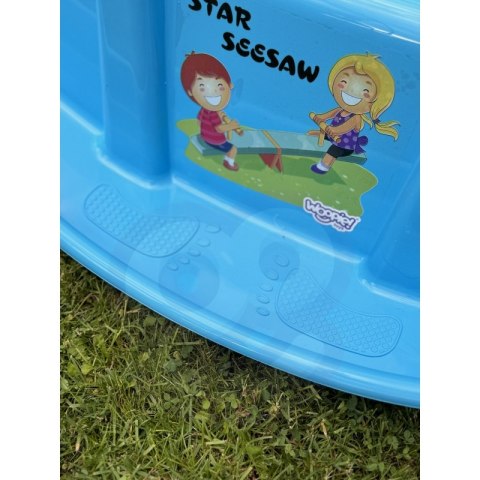 WOOPIE Bujak Wieloosobowy STAR Huśtawka Równoważna Niebieska Lumarko!