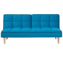 Sofa rozkładana niebieska SILJAN Lumarko!