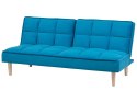 Sofa rozkładana niebieska SILJAN Lumarko!