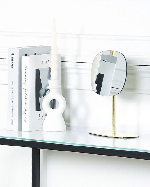 Lusterko kosmetyczne Złoty CHARENTE