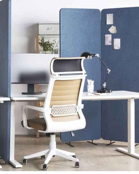 Przegroda biurkowa 184 x 184 Niebieski STANDI