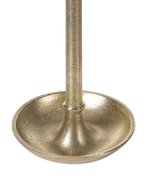 Zestaw 3 świeczników złoty LIWUNG