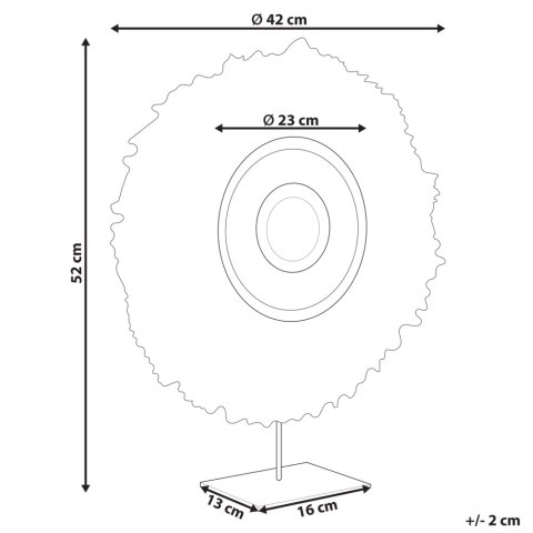 Dekoracja ze słomy naturalna ACEH