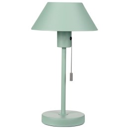 Lampa stołowa metalowa jasnozielona CAPARO Lumarko!