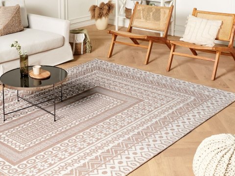 Dywan 200 x 300 cm beżowo-biały BAGLAR