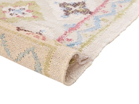 Dywan z juty 80 x 150 cm wielokolorowy TERKOS