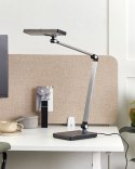 Lampa biurkowa LED metalowa z ładowarką indukcyjną czarna LACERTA Lumarko!