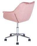 Krzesło biurowe Welur Różowy LABELLE Lumarko!