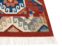 Dywan wełniany kilim 200 x 300 cm wielokolorowy LUSARAT Lumarko!