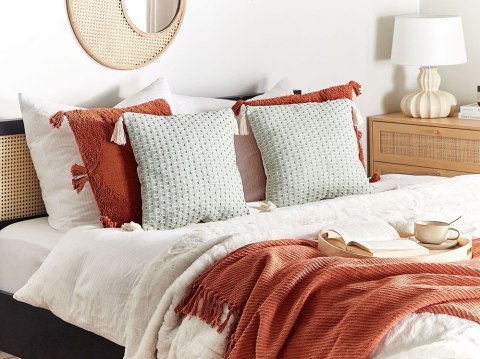 Zestaw 2 poduszek Poliester Miętowy HAKONE