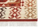 Dywan wełniany kilim 160 x 230 cm wielokolorowy VOSKEVAZ Lumarko!