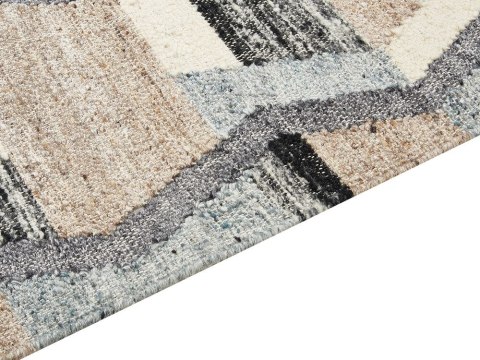 Dywan wełniany kilim 200 x 300 cm wielokolorowy AYGEZARD