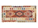 Dywan wełniany kilim 80 x 150 cm wielokolorowy OSHAKAN Lumarko!