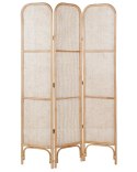 3-panelowy składany parawan pokojowy rattanowy 105 x 180 cm naturaly POTENZA Lumarko!